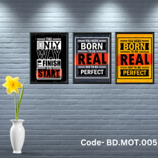 Penta 9x13 Inch BD.MOT.005 Motivational Quote Wall Picture Frame Bundle