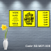 Penta 9x13 Inch BD.MOT.008 Motivational Quote Wall Picture Frame Bundle