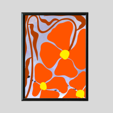 Penta 9x13 Inch ABS.XXX35 Abstract Photography Wall Picture Frame