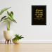 Penta 9x13 Inch BT.XXX10 Bangla Typography Wall Picture Frame