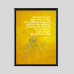 Penta 9x13 Inch BT.XXX20 Bangla Typography Wall Picture Frame