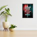 Penta 9x13 Inch BT.XXX28 Bangla Typography Wall Picture Frame
