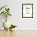 Penta 9x13 Inch MARR.XXX10 Marriage Certificate Wall Picture Frame