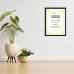 Penta 9x13 Inch MARR.XXX11 Marriage Certificate Wall Picture Frame