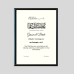 Penta 9x13 Inch MARR.XXX2 Marriage Certificate Wall Picture Frame