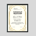 Penta 9x13 Inch MARR.XXX7 Marriage Certificate Wall Picture Frame