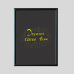 Penta 9x13 Inch MOT.XXX25 Motivational Quote Wall Picture Frame
