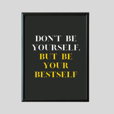 Penta 9x13 Inch MOT.XXX3 Motivational Quote Wall Picture Frame