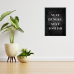 Penta 9x13 Inch MOT.XXX5 Motivational Quote Wall Picture Frame