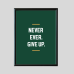 Penta 9x13 Inch MOT.XXX54 Motivational Quote Wall Picture Frame