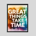 Penta 9x13 Inch MOT.XXX56 Motivational Quote Wall Picture Frame