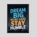 Penta 9x13 Inch MOT.XXX57 Motivational Quote Wall Picture Frame