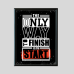 Penta 9x13 Inch BD.MOT.005 Motivational Quote Wall Picture Frame Bundle