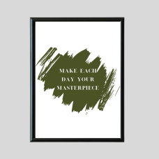 Penta 9x13 Inch MOT.XXX7 Motivational Quote Wall Picture Frame