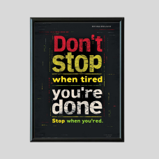 Penta 9x13 Inch MOT.XXX71 Motivational Quote Wall Picture Frame