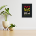 Penta 9x13 Inch MOT.XXX71 Motivational Quote Wall Picture Frame