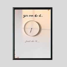 Penta 9x13 Inch MOT.XXX75 Motivational Quote Wall Picture Frame