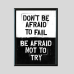 Penta 9x13 Inch MOT.XXX78 Motivational Quote Wall Picture Frame