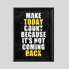 Penta 9x13 Inch MOT.XXX79 Motivational Quote Wall Picture Frame