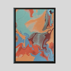 Penta 9x13 Inch ABS.XXX7 Abstract Photography Wall Picture Frame